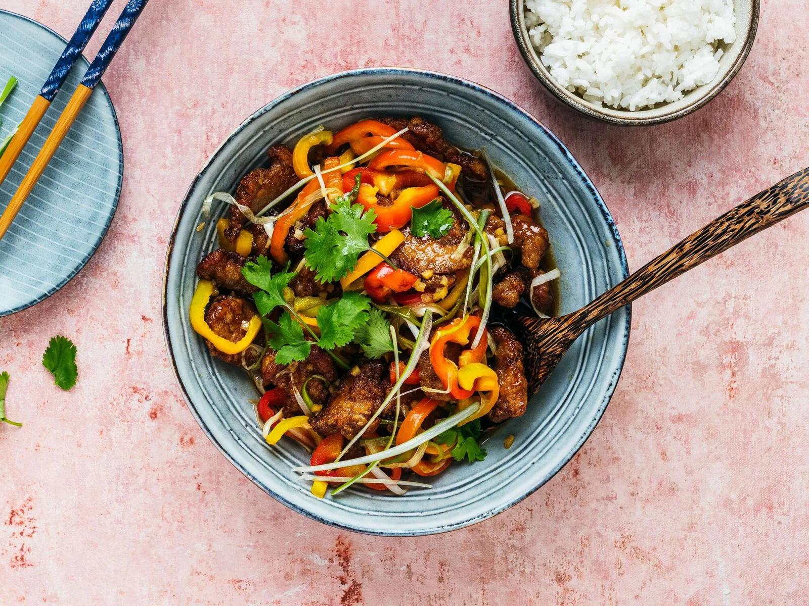 eggis Schweinefleisch sweet and sour