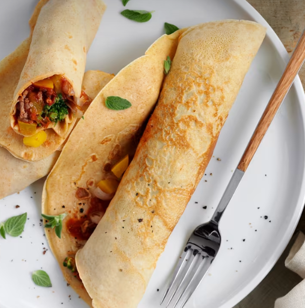 Omelette mit Hackfleisch