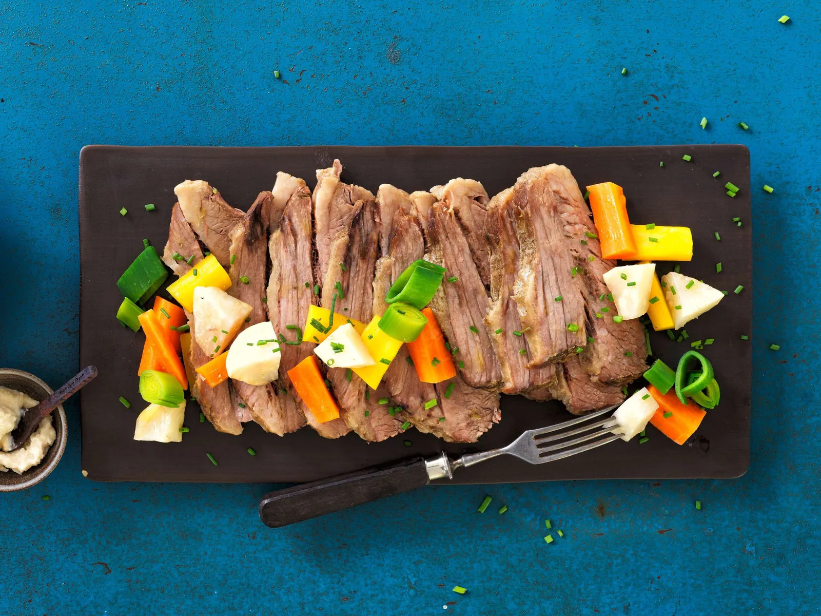Siedfleisch mit Gemüse